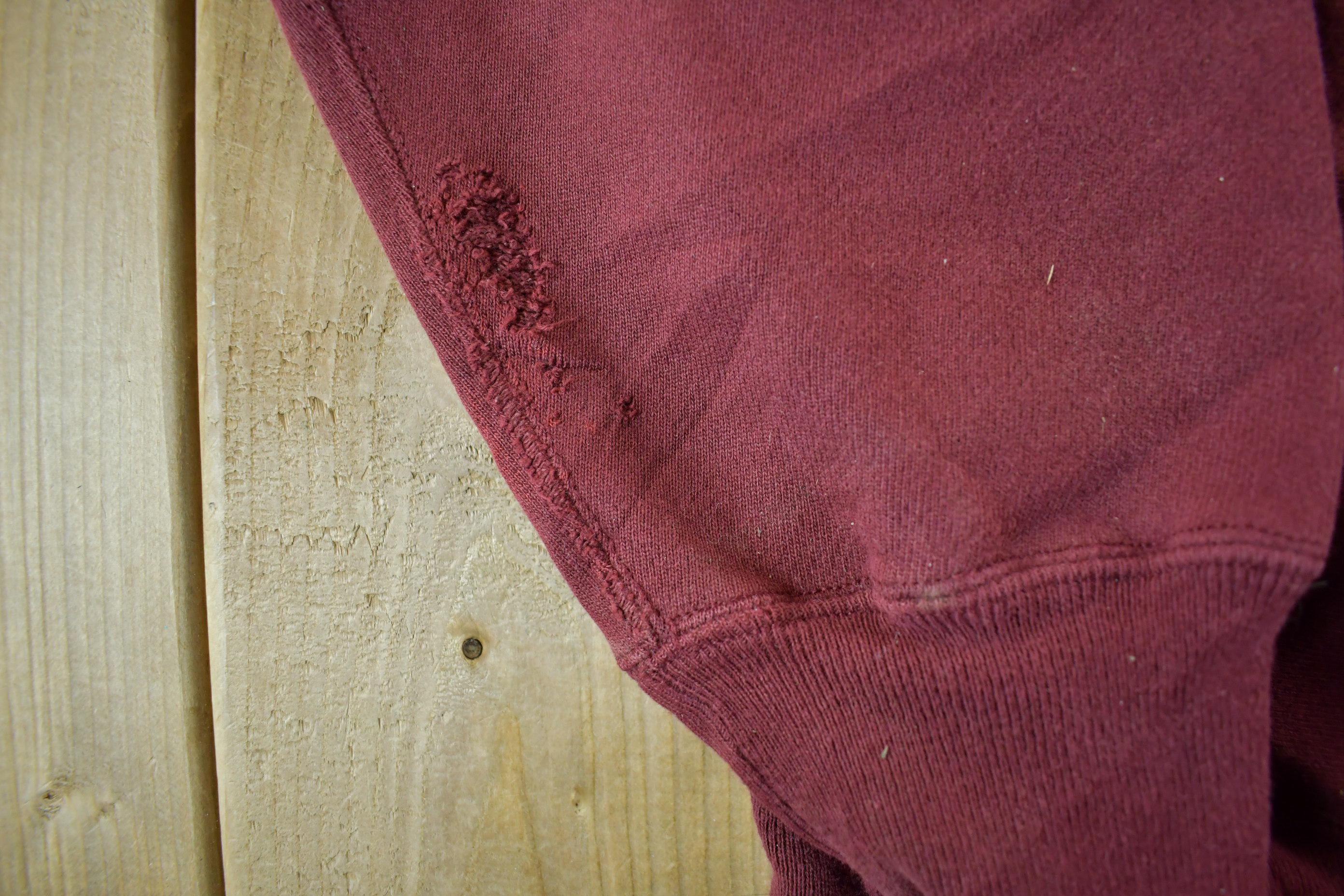 Vintage 1990s UW LA Crosse Champion Reverse Weave Crewneck Sweatshirt