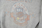 Vintage 1990s Chicago Bears Distressed Logo 7 Reverse Grain University Collegiate Crewneck
