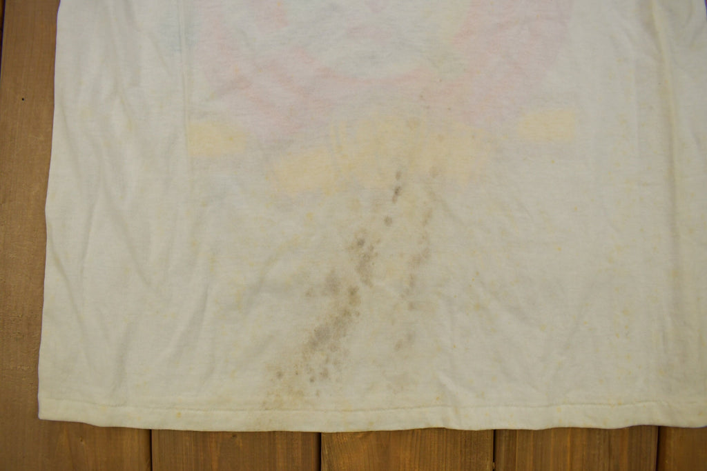 Vintage 1990 Bugs Bunny Birthday Looney Tunes Cartoon Promo T-Shirt