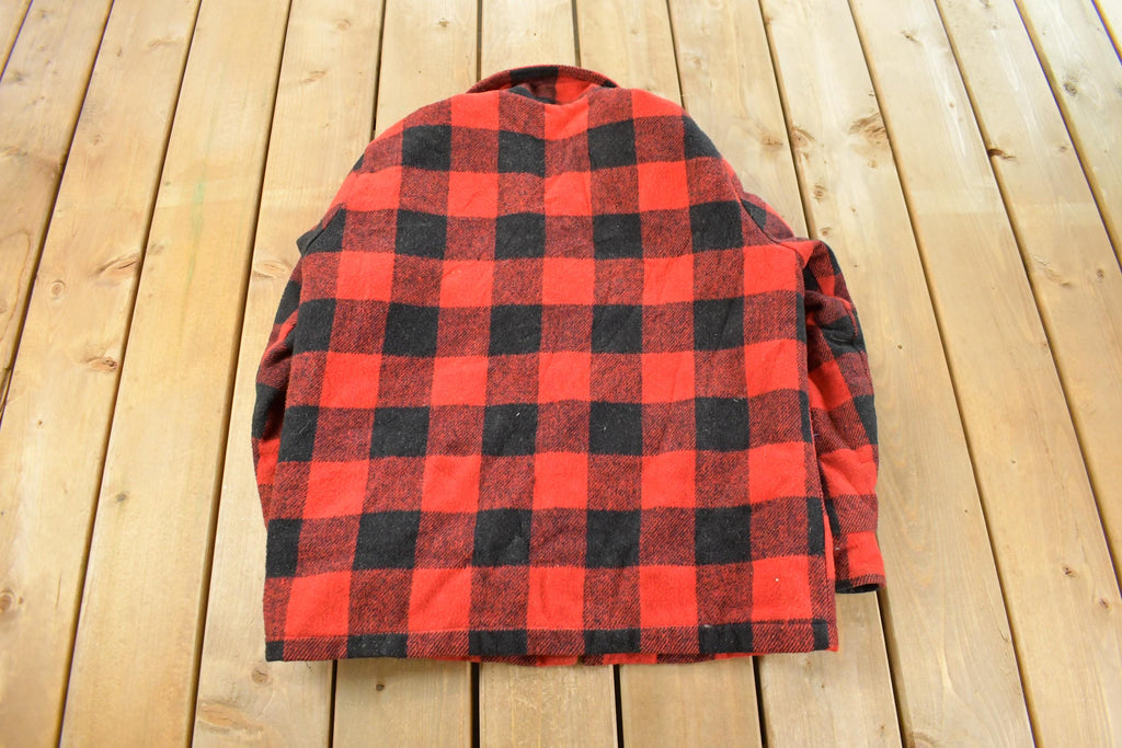 Vintage 1970s VIP Insulated Flannel Jacket Men's Large