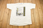 Vintage 1997 Inaugural Smoot Mile Graphic Russell Athletic T Shirt Single Stitch
