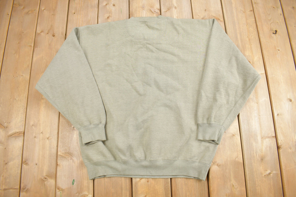 Vintage 1990s Tiger Graphic Crewneck Sweatshirt  90s Crewneck  Souvenir  Athleisure  Streetwear  Wildlife Encounters