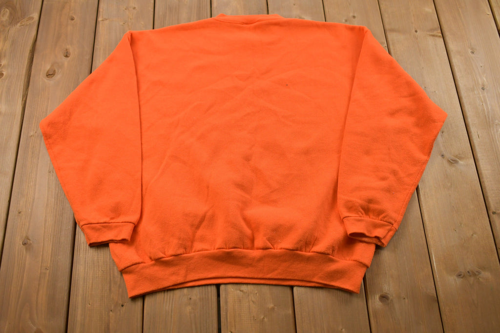 Vintage 1990s Made In USA Blank Crewneck Sweatshirt