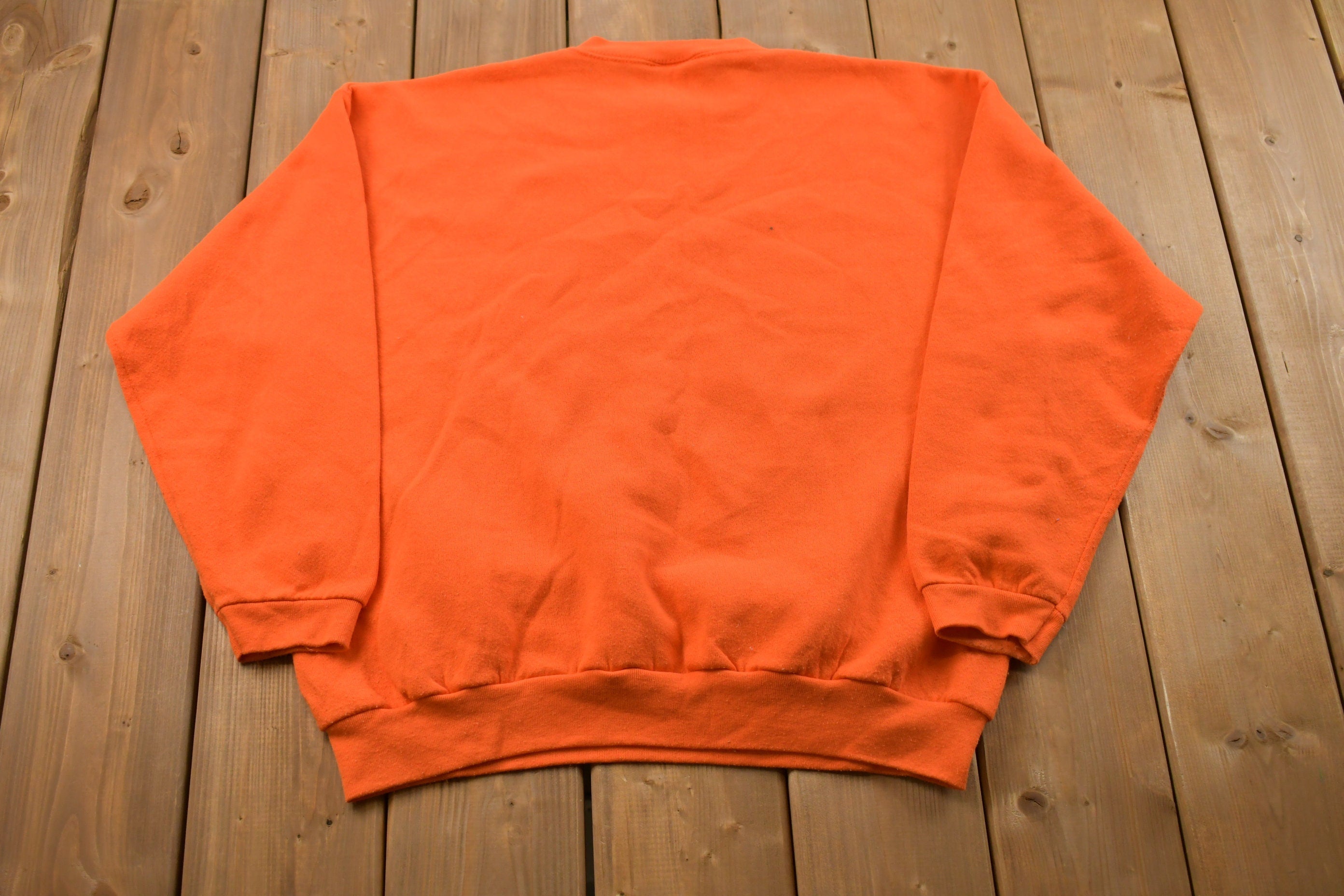 Vintage 1990s Made In USA Blank Crewneck Sweatshirt