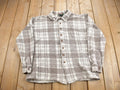 Vintage 1990s Windriver Plaid Flannel Button Up Shirt