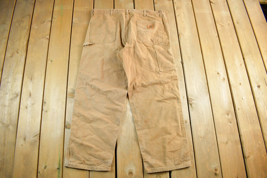 Vintage 1990s Carhartt Distressed Work Pants Adult 40 x 29.5