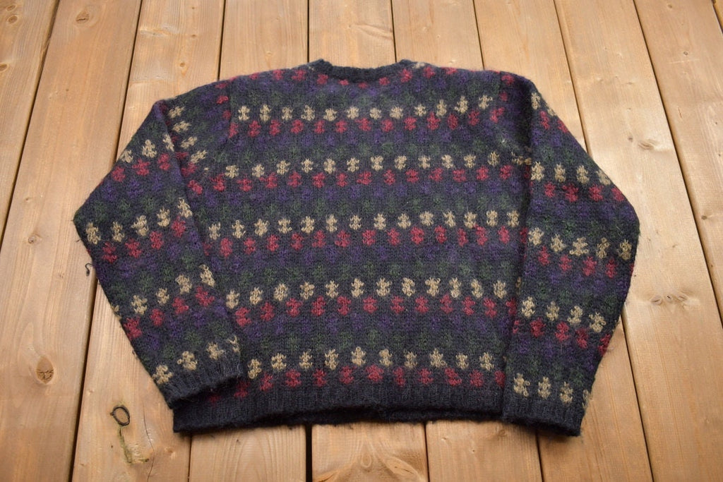 Vintage 1990s Paul Harris Knitted Blazer