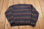 Vintage 1990s Paul Harris Knitted Blazer