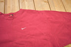 Vintage 1990s Nike Embroidered Mini Swoosh Crewneck Sweatshirt