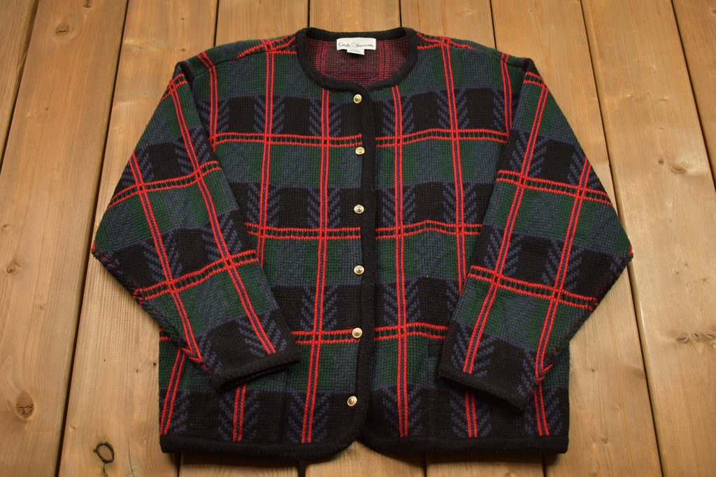 Vintage 1990s Knitted Cardigan Sweater