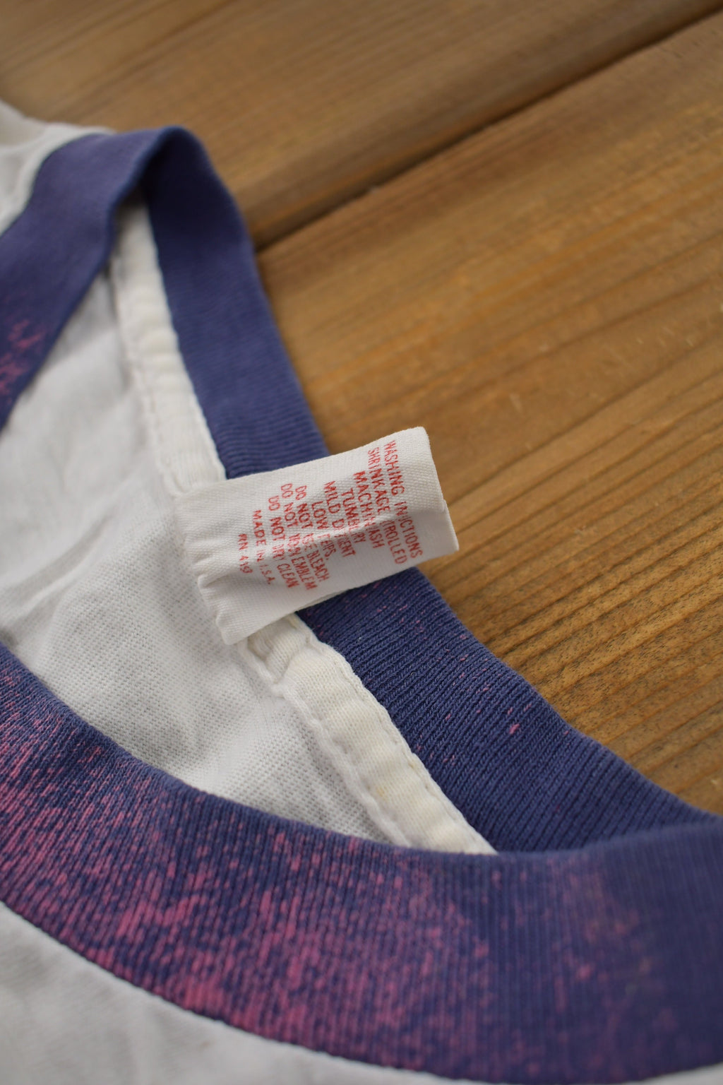 Vintage 1980s Walt Disney Mickey Mouse Ringer T-Shirt 80s Tee Vintage Ringer Tee