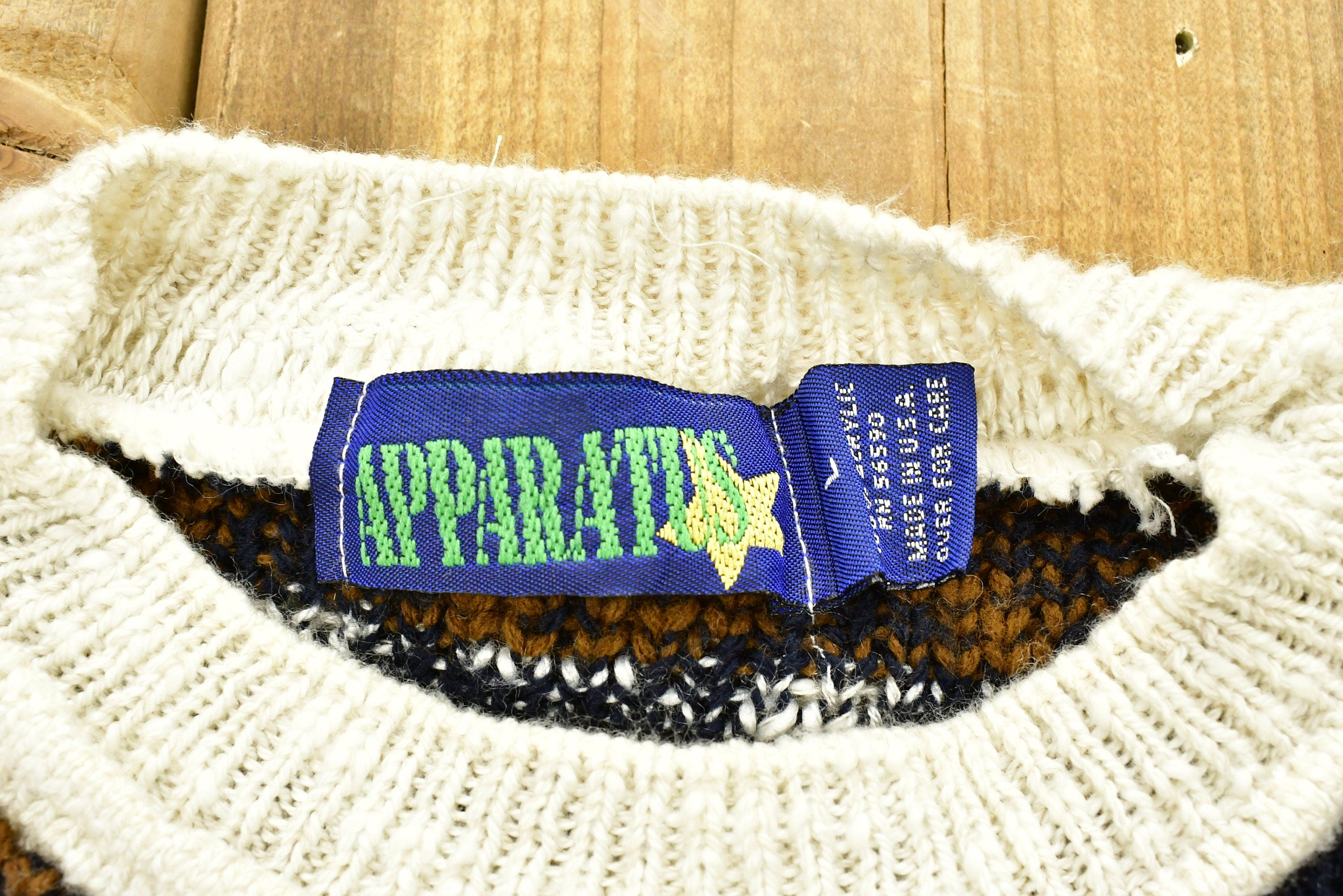 Vintage 90's Apparatus Knitted Sweater