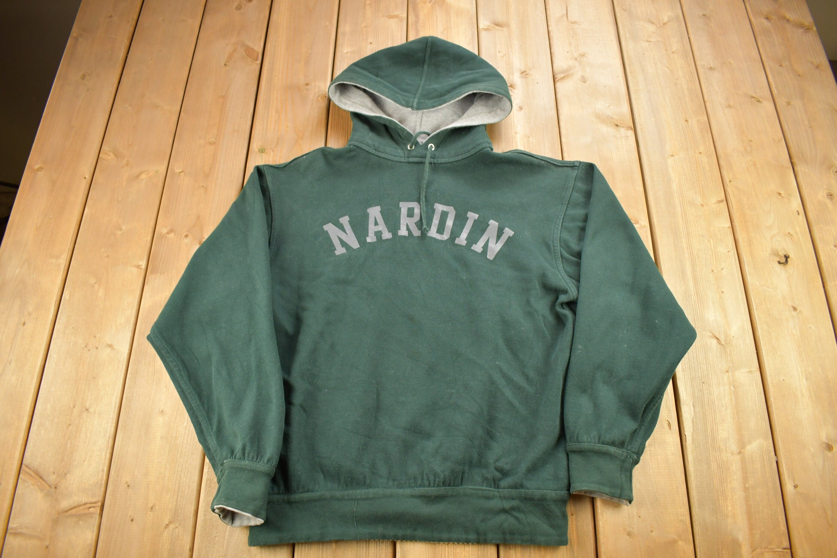 Vintage 1990s Nardin Academy Reversible Hoodie