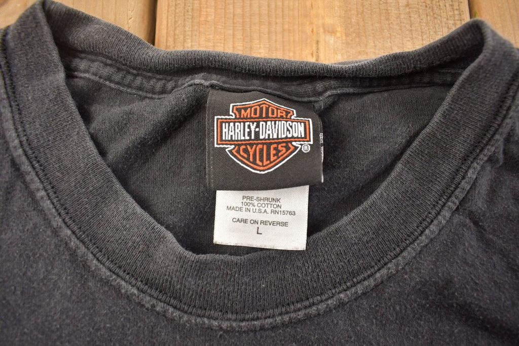 Vintage 1990s Lake Erie Harley Davidson T-Shirt