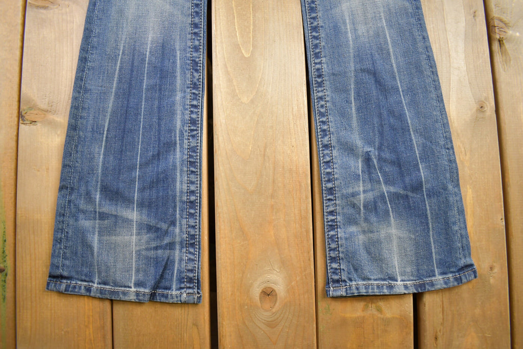 Vintage Y2K Miss Me Bedazzled Low Rise Jeans Size 26x32