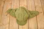 Vintage 1953 Military Pile Field Cap Hat Size 7 1
