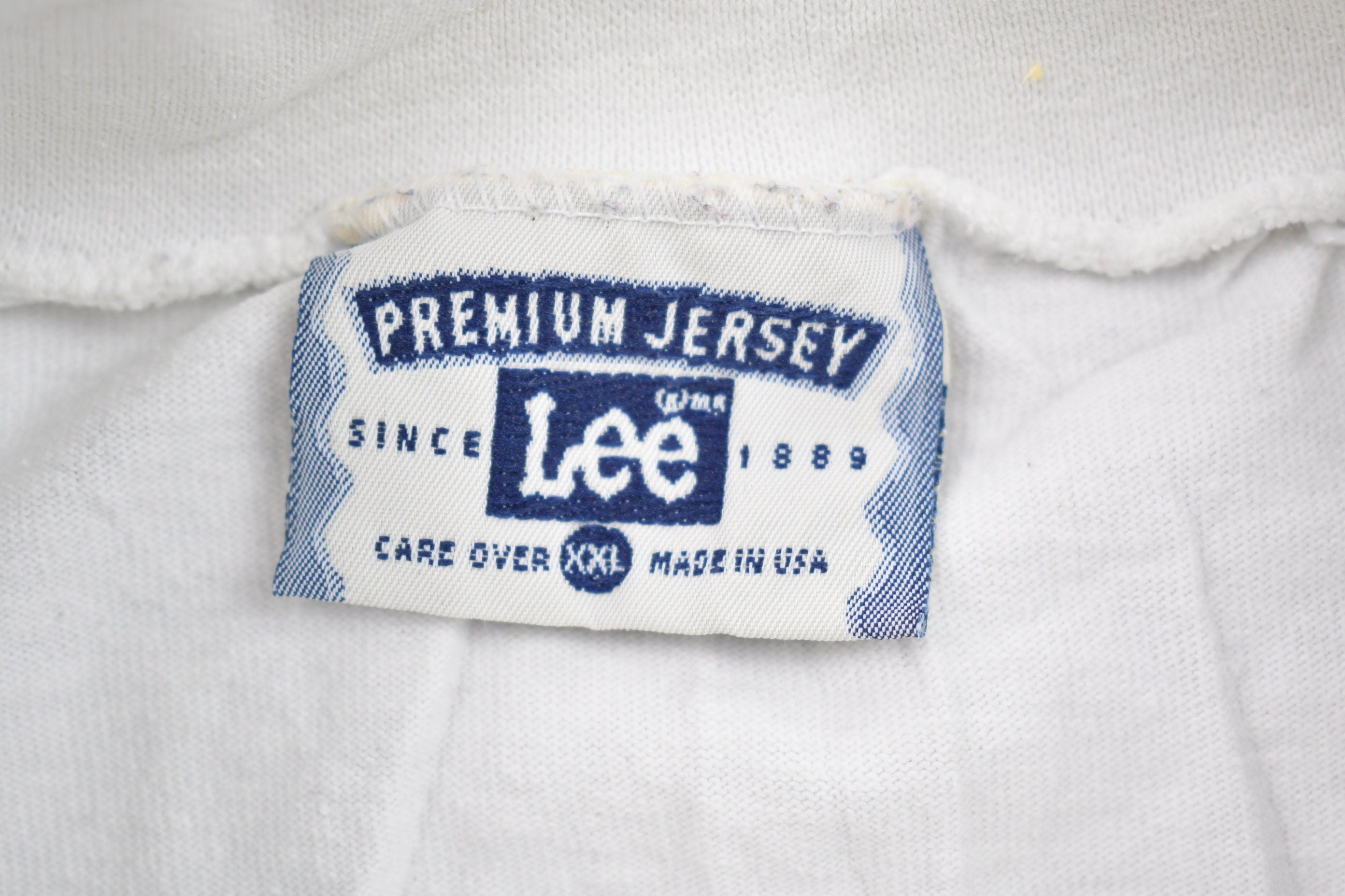 Vintage 1990s Lee Blank Turtleneck Crewneck Sweatshirt