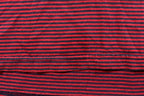 Vintage Striped Short Sleeve Polo Shirt