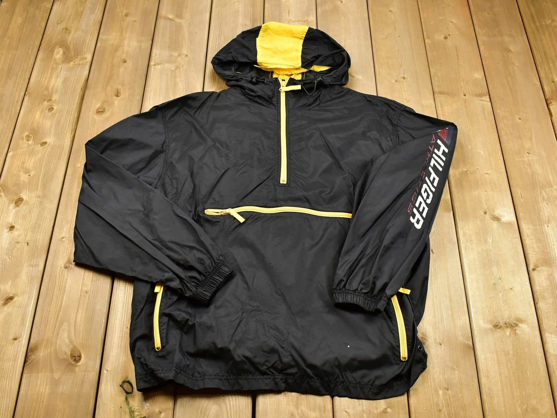 Vintage 1990s Tommy Hilfiger Quarter Zip Windbreaker