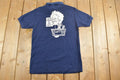 Vintage 1990s Jerry's Quarter Button Graphic Polo  Vintage T Shirt  Streetwear  Graphic Tee  Single Stitch