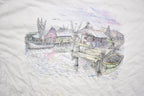 Vintage 1990s Murrells Inlet Nance's Creek Front Restaurant T-Shirt