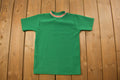 Vintage 1990s Prep Green Knitted T Shirt