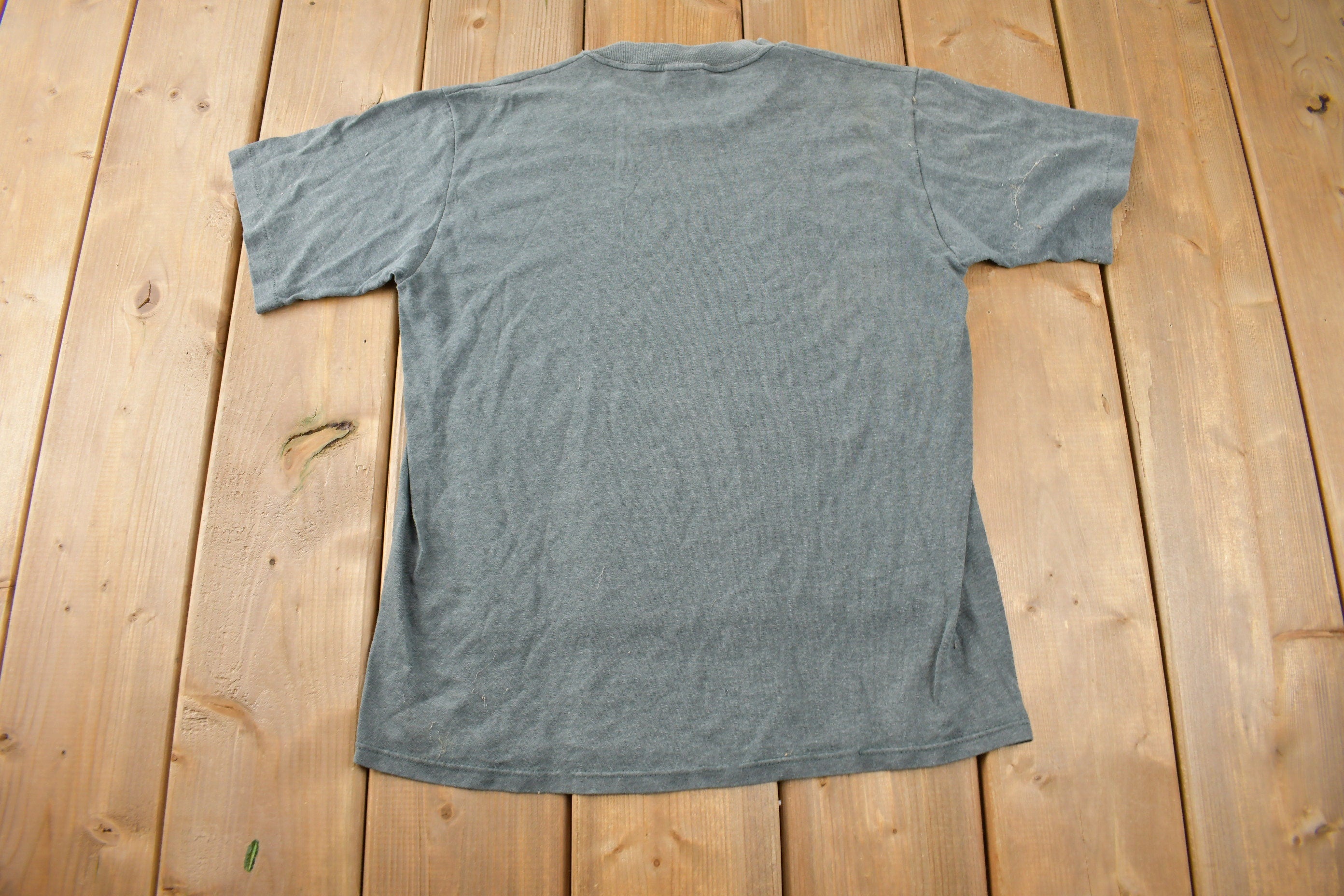 Vintage 1991 Ohio State University Collegiate Basketball Graphic T-Shirt Made In USA