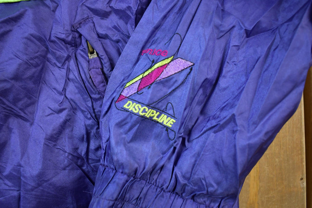 Vintage 1990s Sun Ice Discipline Neon Puffer Ski Snowboard Jacket