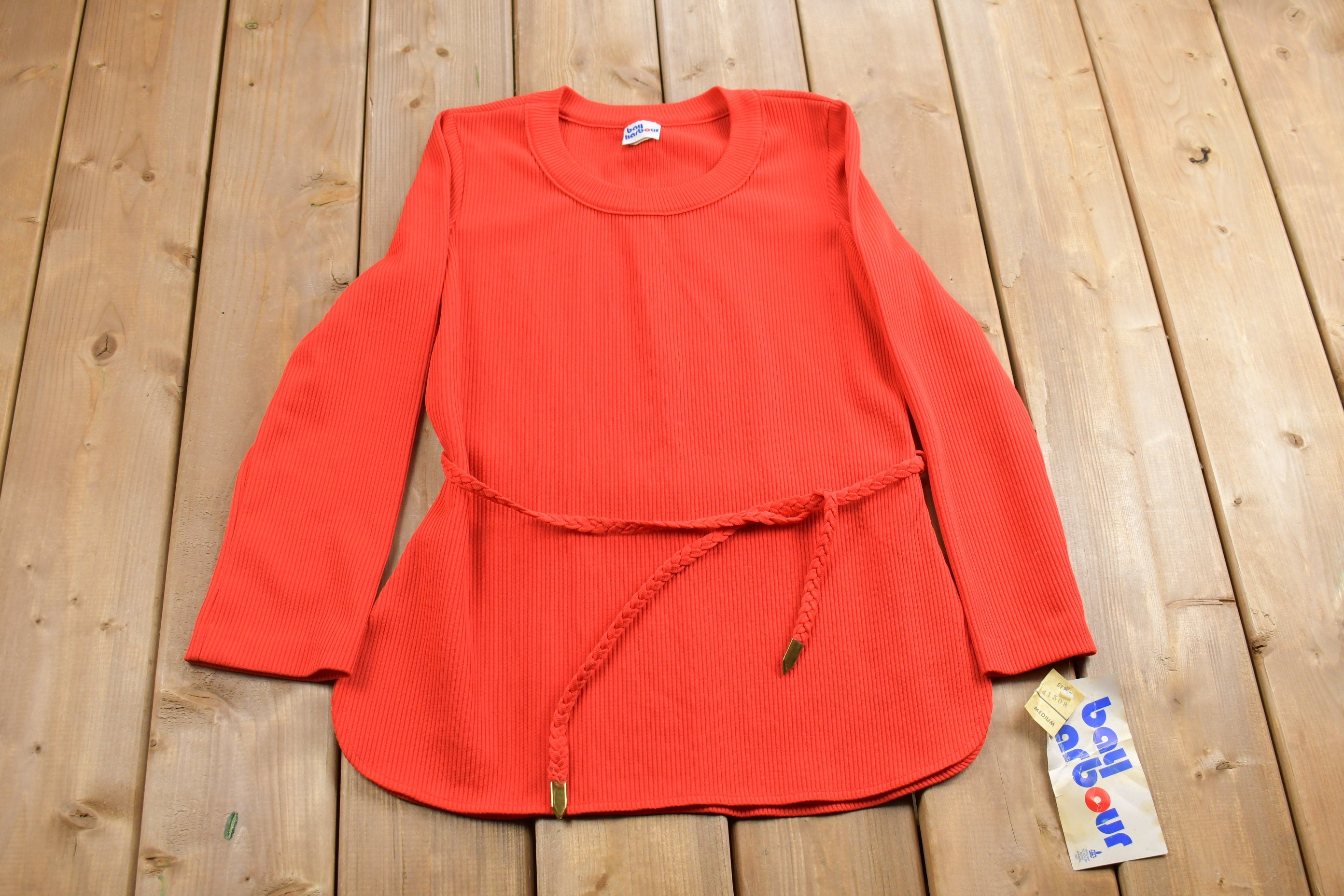 Vintage 1990s Bay Harbour Blank Womens Shirt
