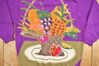 Vintage 1990s Fruit Bowl Knit Sweater
