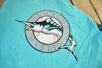 Vintage 1990s Florida Marlins MLB Full Zip Mirage Jacket