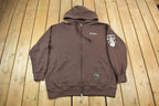 Vintage Deadstock Y2K G-Unit Embroidered Zip Up Hoodie Size XXL