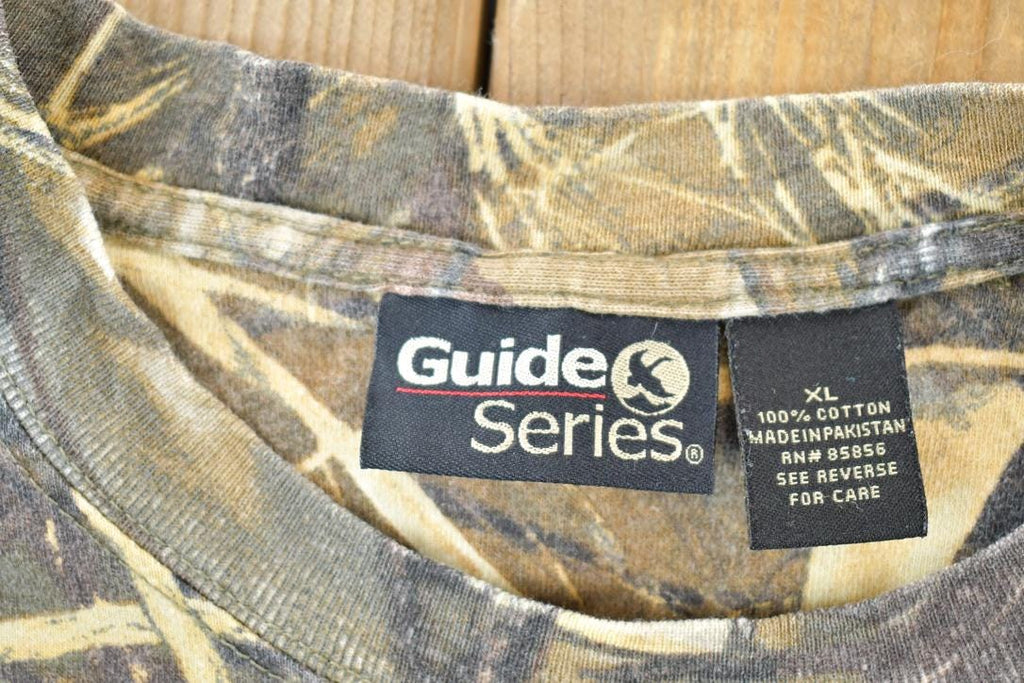 Vintage 1990s Guide Series Realtree Camo Outdoorsman Crewneck Sweatshirt