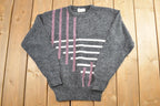 Vintage 1990s Signage Plus Wool Knit Crewneck Sweater