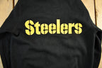 Vintage 2000s Pittsburgh Steelers NFL Full Zip Hoodie Men's Small