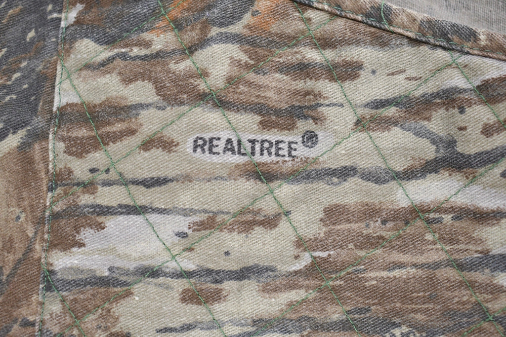 Vintage 1990s Sports A Field Realtree Camo Hunting Vest