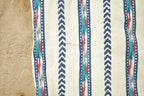 Vintage 1990s Wrangler X-Long Tails Cowboy Aztec Graphic Button Up Shirt