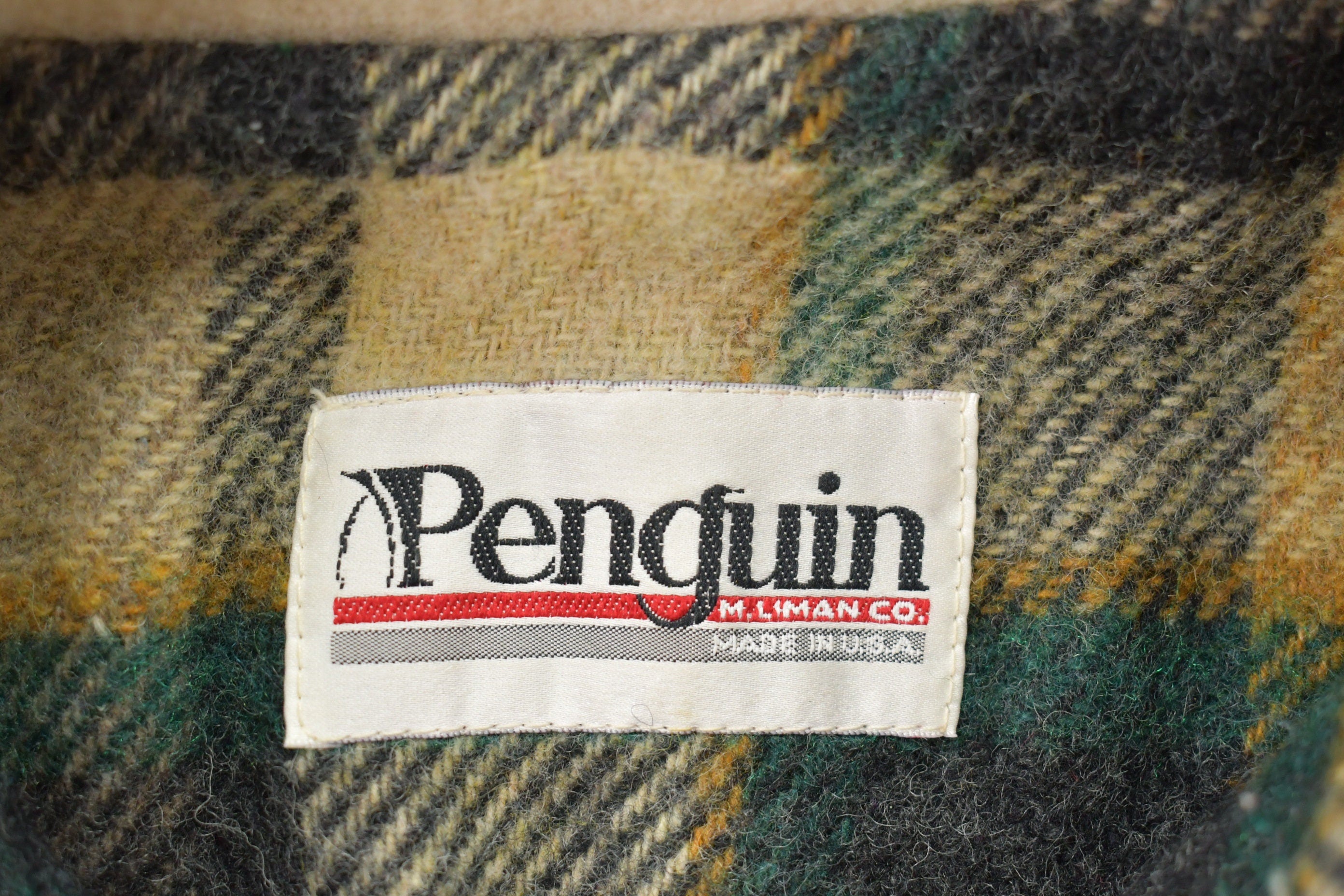 Vintage 1990s Penguin Wool Jacket