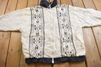Vintage 1990s Casual Isle Abstract Windbreaker Jacket