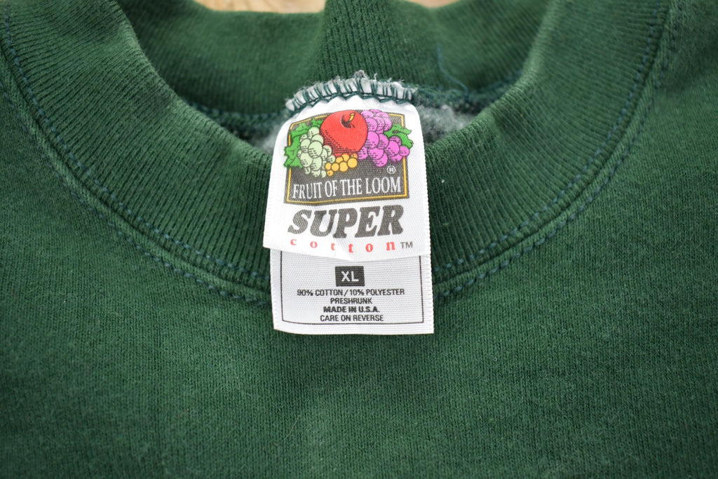 Vintage 1990s Iowa City West Band Parent Crewneck Sweatshirt Made In USA