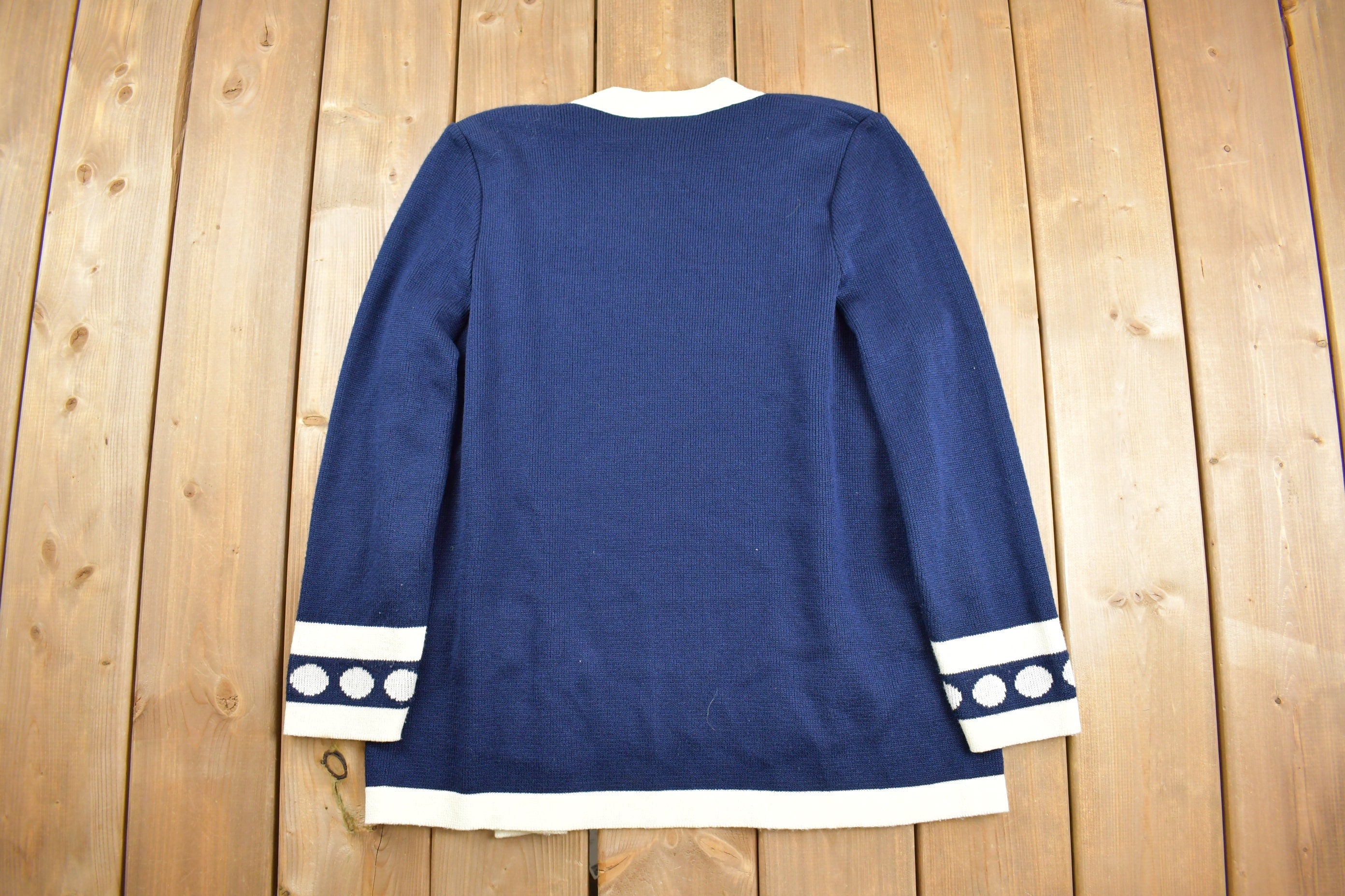 Vintage 1990s Mita Knit Cardigan Sweater