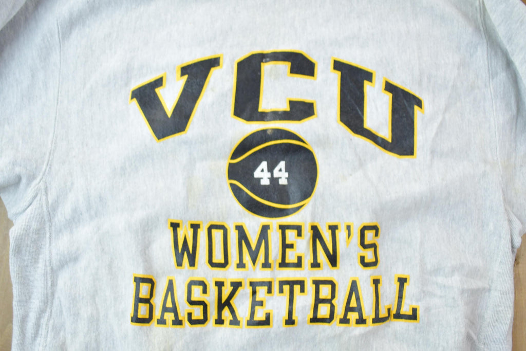 Vintage 1990s Champion Reverse Weave VCU Womens Basketball Sweatshirt