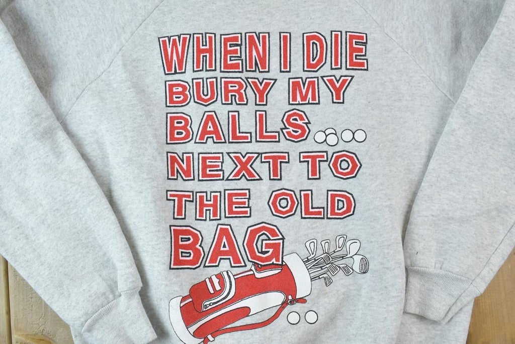 Vintage 1990s Golfing Life Crewneck Sweatshirt