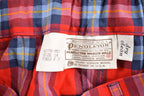 Vintage 1960s Pendleton Plaid Pants Size 29 x 30