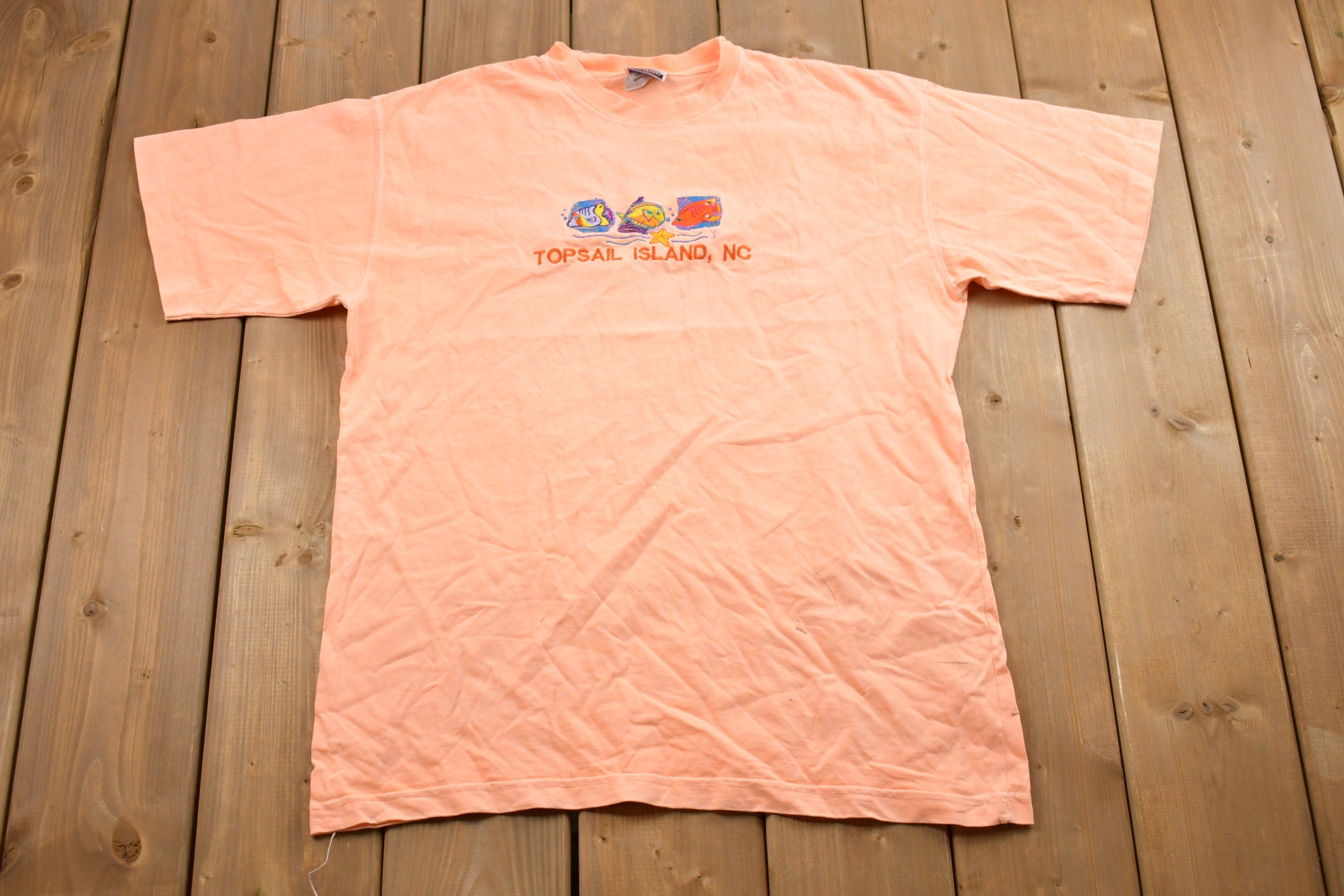 Vintage 1990s Topsail Island North Carolina T-Shirt