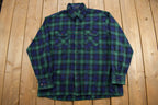 Vintage 1990's Plaid Button Up Shirt