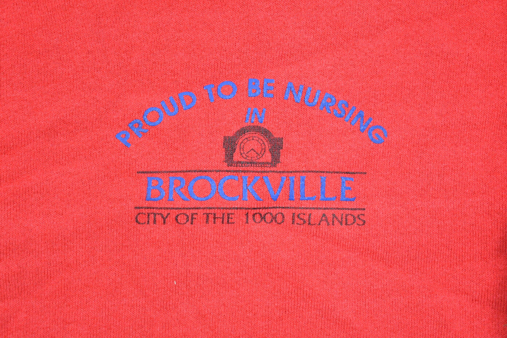 Vintage 1980s Brockville Nursing Crewneck Sweatshirt