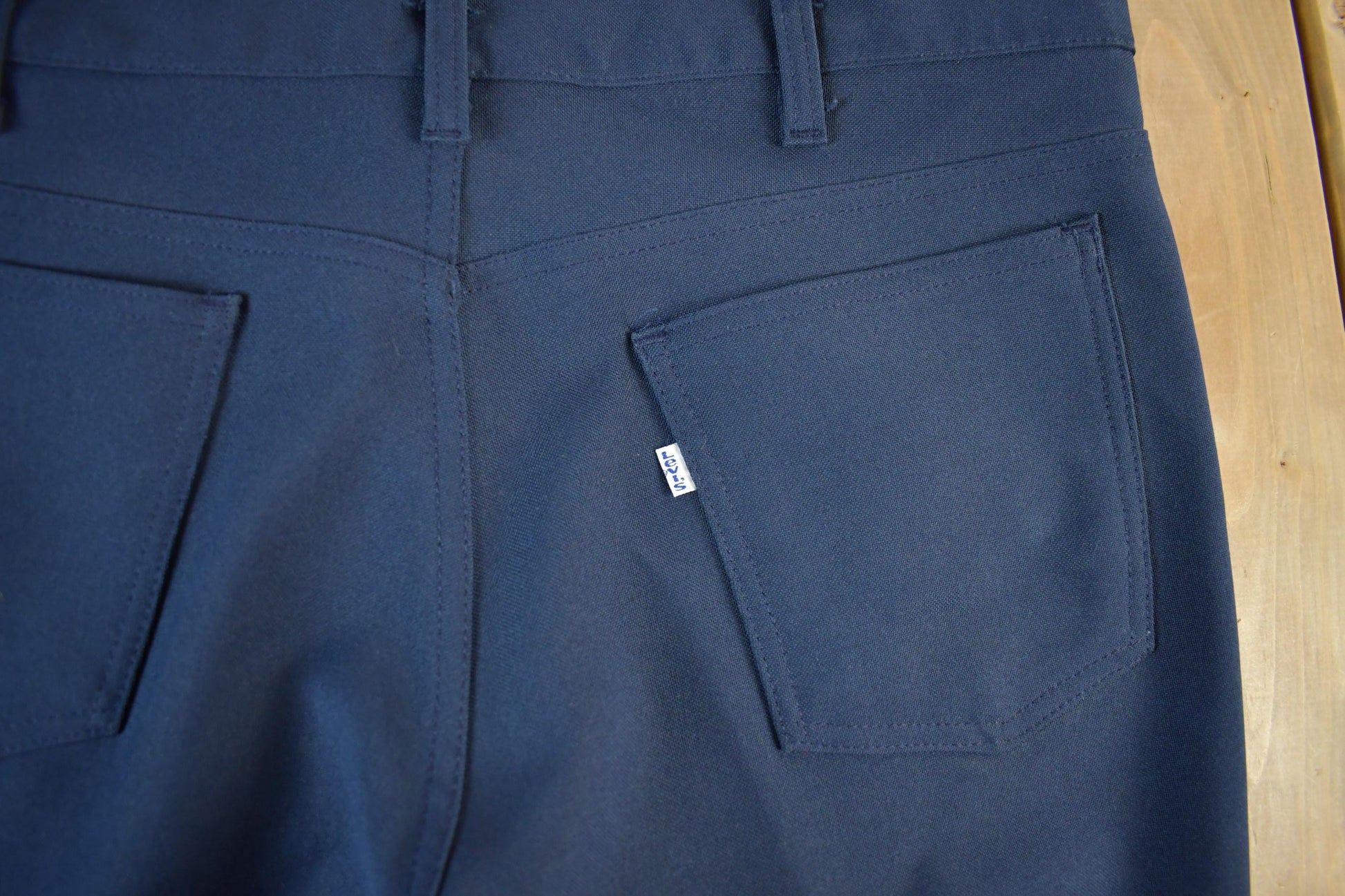 Vintage 1970s Levi's Bell Bottom Flare Pants Size 34 x 30