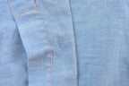 Vintage 1980s Ely Plains Chambray Button Up Shirt Men's XL /