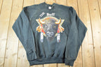 Vintage 1990s The Buff Buffalo Head Crewneck Sweatshirt Mens XXL